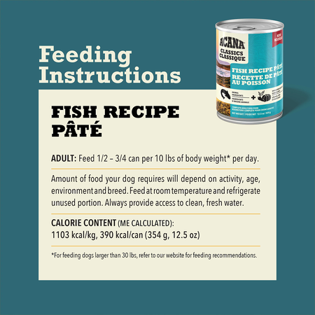 ACANA Classics Pâté Fish Recipe Dog Food
