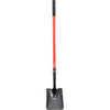 Corona Square Point Shovel, 15-Gauge, 12. in Head, 48 in. Fiberglass Handle