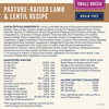 Canidae Pure Farm To Bowl Pasture-Raised Lamb & Lentil, Small Breed Recipe Dry Dog Food