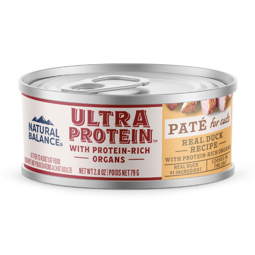 Natural Balance Real Duck with Protein-Rich Organs Pate Recipe Wet Cat Food