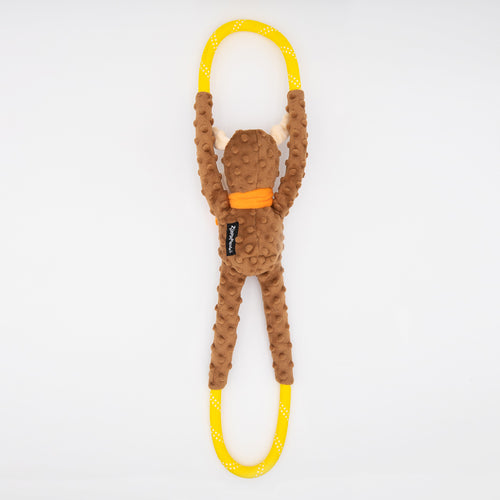 ZippyPaws RopeTugz® – Moose Dog Toy