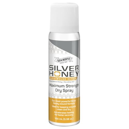 Absorbine Silver Honey Rapid Skin Relief Max Spray