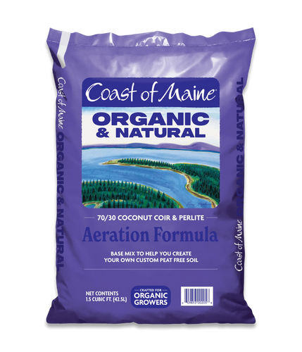 Coast of Maine 70/30 Coconut Coir & Perlite Aeration Formula