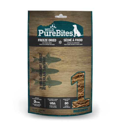 PureBites Smelt Freeze Dried Dog Treats