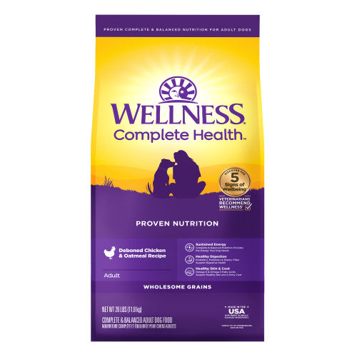 Wellness Complete Health Chicken & Oatmeal Dry Dog Food