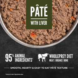 Orijen Tundra Pâté with Liver Wet Dog Food