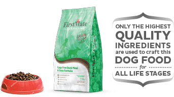 FirstMate Cage Free Duck & Oats Formula Small Bites Dog Food