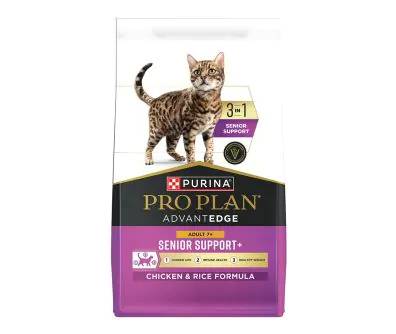 Purina AdvantEDGE Adult 7+ Senior Support+ Chicken & Rice Formula Dry Cat Food