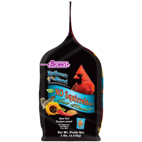 F.M. Brown Bird Lover’s Blend® No Squirrels…Just Birds!™ with Sunflower Seeds