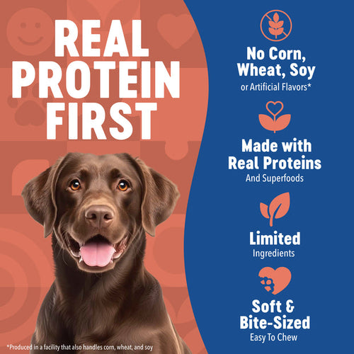 Finley's Salmon, Sweet Potato & Flax Hearty Selects Dog Treats