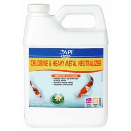 Chlorine & Heavy Metal Pond Water Neutralizer, 32-oz.