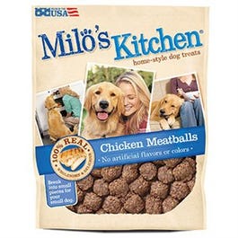 Dog Treats, Chicken Meatballs, 18-oz.