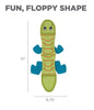 Outward Hound Fire Biterz Lizard Dog Toy