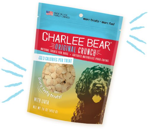 Charlee Bear Original Crunch With Liver Dog Treats