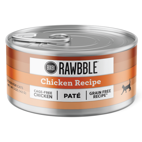 BIXBI Rawbble® Wet Food for Cats – Chicken Paté Recipe