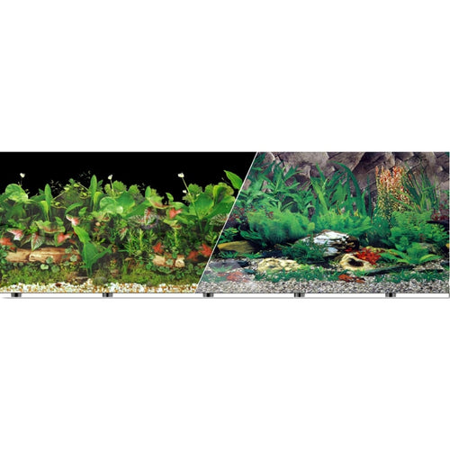 BLUE RIBBON BACKGROUND DOUBLE-SIDED TROPICAL FRESHWATER (12 IN X 50 FT)