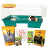 HOME SWEET HOME SUNSEED STARTER KIT GUINEA PIG (28X17X15.5 INCH, GREEN)