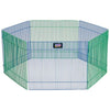 SMALL ANIMAL PLAY PEN (15X19 INCH, WHITE)