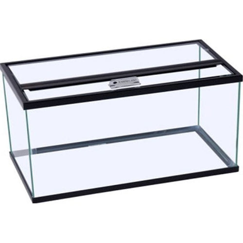 MARINELAND GLASS CANOPY FOR RECTANGULAR AQUARIUMS HINGED (36X18 INCH)