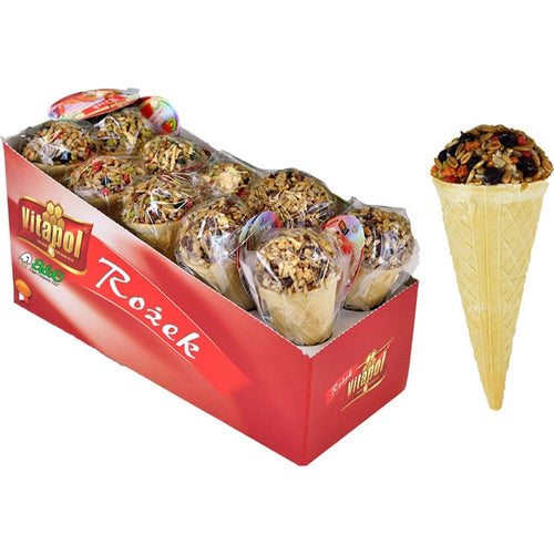 A&E TREAT SMALL ANIMAL ICE CREAM CONE DISPLAY (10 PIECE)