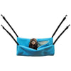 HANGING NAP SACK (7.5X7X3 INCH, ICE BLUE)