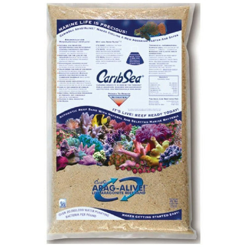 CARIBSEA ARAG-ALIVE REEF SAND SPECIAL GRADE REEF (20 LB)