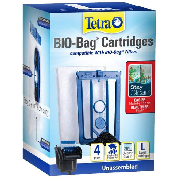 TETRA STAYCLEAN BIO-BAG CARTRIDGE (4 PACK/LARGE)