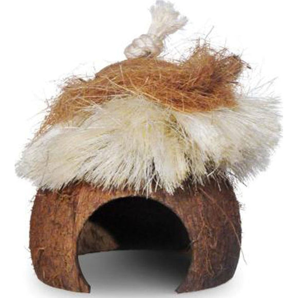 PREVUE NATURALS CRITTER HUT (5.75 INCH, BROWN)