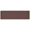 COUNTRYSIDE FLOWER BOX TRAY (24 INCH, BROWN)
