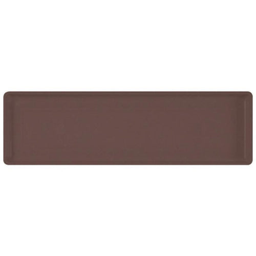 COUNTRYSIDE FLOWER BOX TRAY (24 INCH, BROWN)