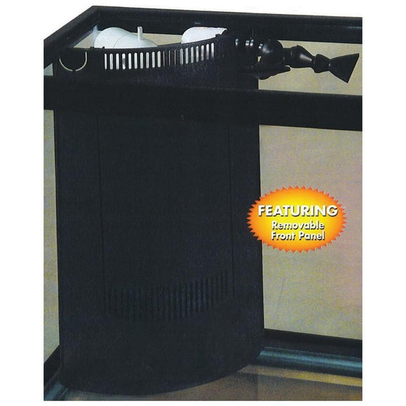 MARINELAND CORNER-FLO AQUARIUM RECTANGULAR 2 OVERFLOWS (180 GAL/73X25X31)