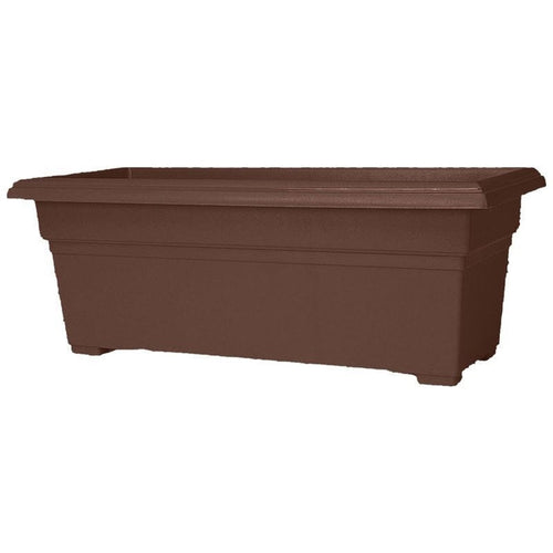 COUNTRYSIDE PATIO PLANTER (27 INCH, BROWN)