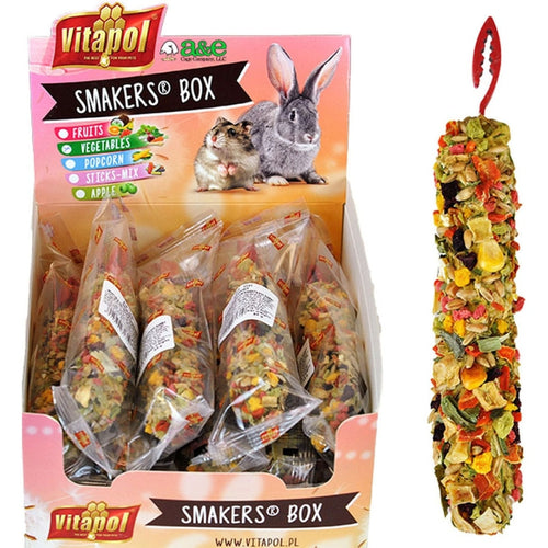 A&E TREAT STICK SMALL ANIMAL DISPLAY (12 PIECE)