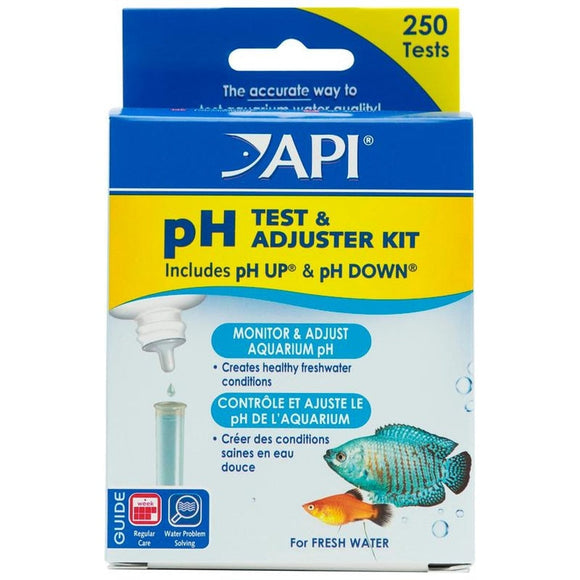 API FRESHWATER DELUXE PH KIT (3X37 ML/250 TESTS)