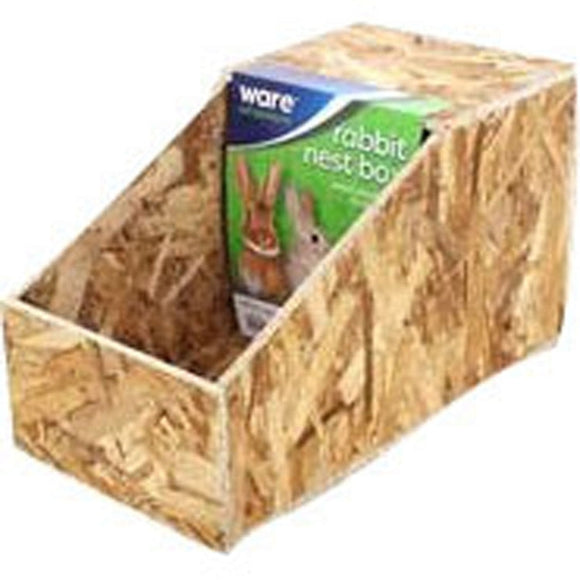 CRITTERWARE WOOD NESTING BOX (SMALL/9X16.5X9.75, NATURAL)