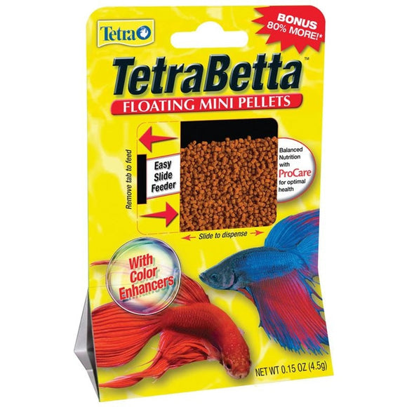 TETRABETTA FLOATING FOOD PELLETS (15 OZ)