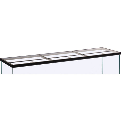 MARINELAND GLASS CANOPY FOR RECTANGULAR AQUARIUMS HINGED (24X12 INCH)