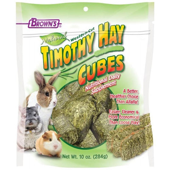 TIMOTHY HAY CUBE (10 OZ)