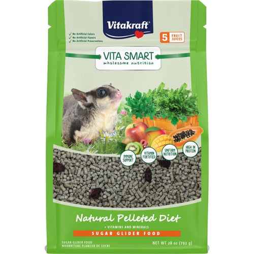 VITA SMART NATURAL PELLETED DIET SUGAR GLIDER (28 OZ)