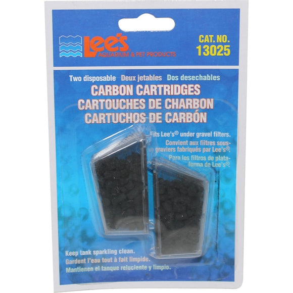 LEE'S CARBON CARTRIDGE DISPOSABLE (2 PACK)