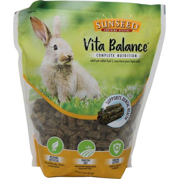 SUN VITA BALANCE RABBIT FOOD (4 LB)