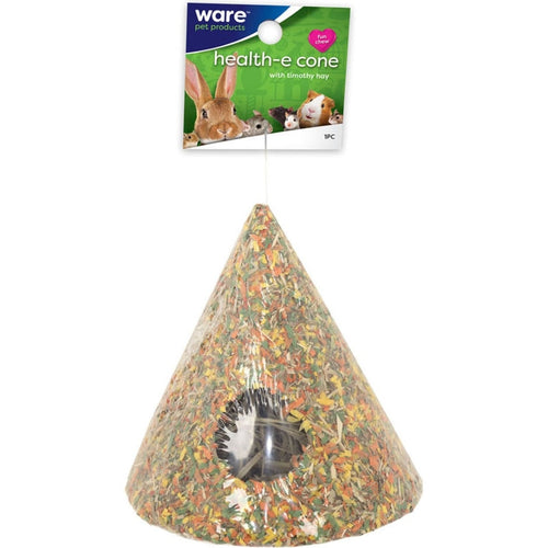 CRITTER WARE HEALTH-E-CONE W HAY (NATURAL)