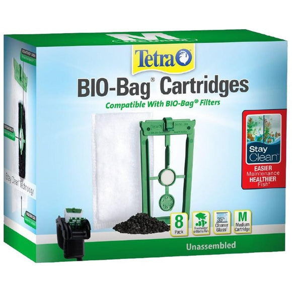 TETRA STAYCLEAN BIO-BAG CARTRIDGE (8 PACK/MEDIUM)