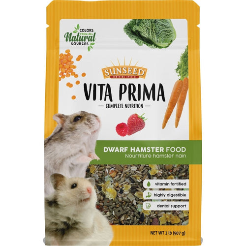 VITA PRIMA DWARF HAMSTER FORMULA (2 LB)