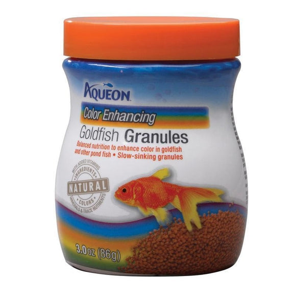 AQUEON GOLDFISH COLOR GRANULES (3 OZ)