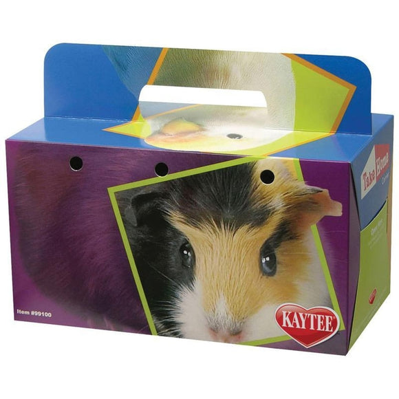 KAYTEE TAKE-HOME BOX CARDBOARD CARRIERS STORE USE (LG-9X5X5 IN)