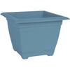 BLOEM DAYTON SQUARE PLANTER (15 IN, BLUE)