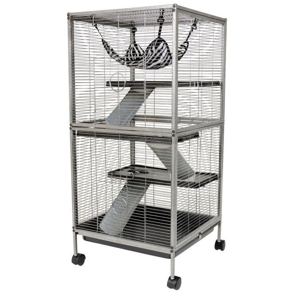 LRS CRITTER HOME (20.5X20.5X44.75 INCH, SILVER)