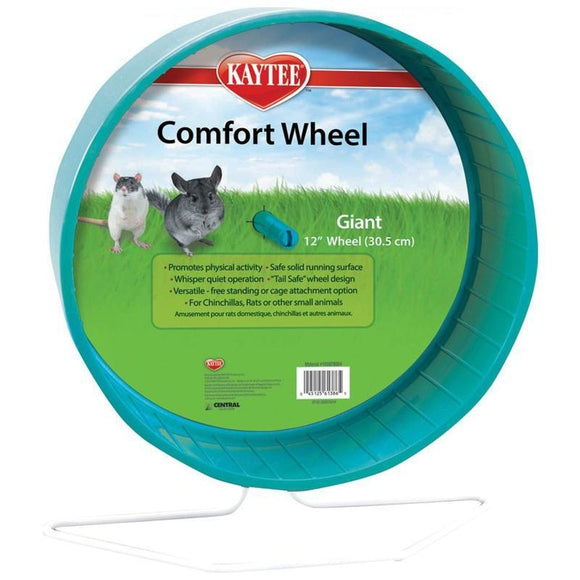 KAYTEE COMFORT EXERCISE WHEEL (GIANT-12 IN, ASSORTED)