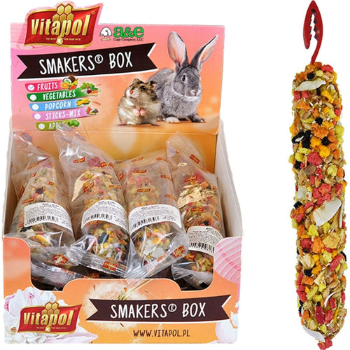 A&E TREAT STICK SMALL ANIMAL DISPLAY (12 PIECE)